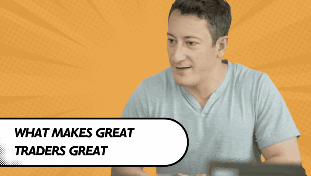 What Makes Great Traders Great - Blog Graphic, Lance looking at screen